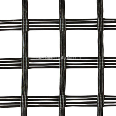 50-50 kn Polyester Geogrid/ PET Geogrid voor versterking van rivieroever