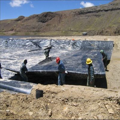0.5mm 1.0mm 1.5mm HDPE geomembraan voor vishouderij Duurzame landbouwpoelbekleding