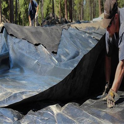 100% maagdelijk HDPE LLDPE grondstof Wantong 0,5 mm geomembraan voor stortplaatspoelliner