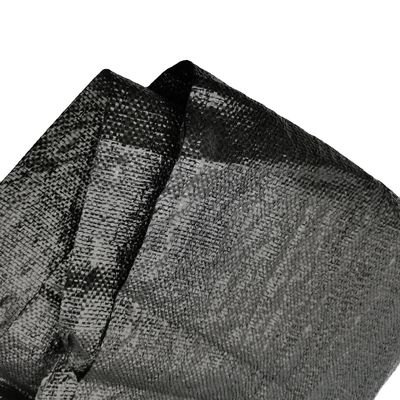 Gepersonaliseerde lengte 130GSM 170GSM Zwart PP Geweven Stof Geotextiel met CE-certificaat