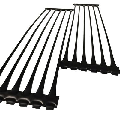 Hoogsterke 40 kn/M HDPE eenassige plastic geogrid voor 50 m rollengte en 1 m breedte