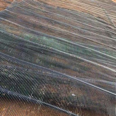 120KN HDPE Plastic Uniaxial Geogrid voor geosynthetische stabilisatie 50m rollengte