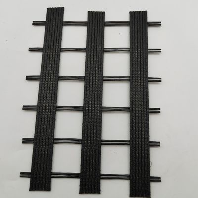 Stabilisator van de weggrond Uniaxiaal geogrid 5m Breedte 50KN/M Treksterkte Duurzaam materiaal