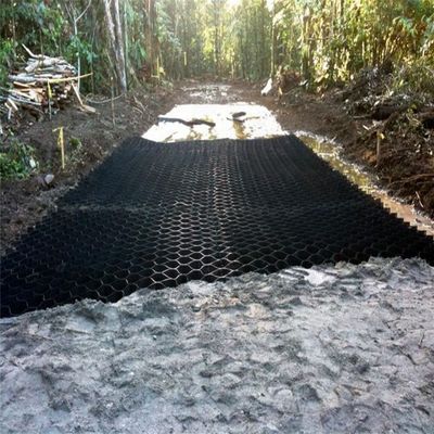 100 mm HDPE Geocell Erosion Control Geschikt voor verschillende hellingshoeken en omstandigheden