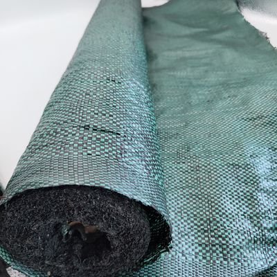 Hoge treksterkte 5 oz Zwart PP Geweven Stof Geotextiel voor de wegbouw
