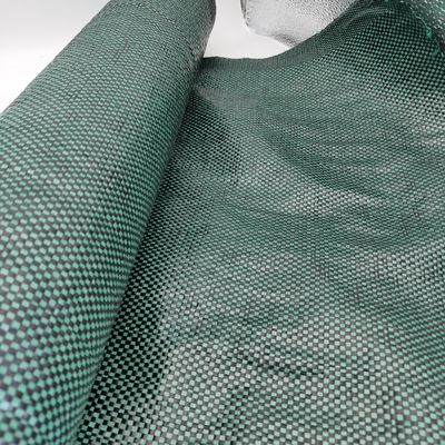 Hoge treksterkte 5 oz Zwart PP Geweven Stof Geotextiel voor de wegbouw