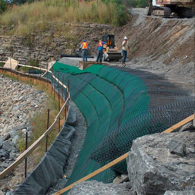 Wegbouw Plastic Biaxial Geogrid met 20kn/M treksterkte en CE-certificaat