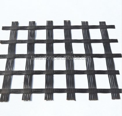 ISO-standaard glasvezel mesh Geogrid voor wegversterking 50-200m Duurzaam