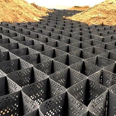 1.0-1.7MM Dikte Gravel Geocell voor aardwerk Toepassing in de wegbouw