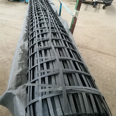 1-6m breedte hoge treksterkte Bi-axial lasstaal Plastic Composite Geogrid gemaakt