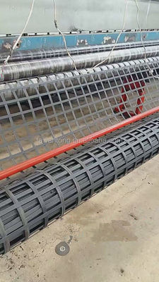 1-6m breedte hoge treksterkte Bi-axial lasstaal Plastic Composite Geogrid gemaakt