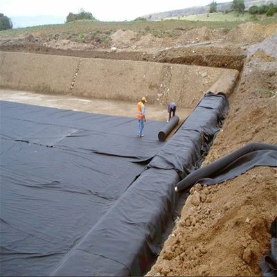 HDPE-geomembraan voor damlijnen 0,2-4 mm dikte waterdicht kunststof LDPE/LLDPE/PVC