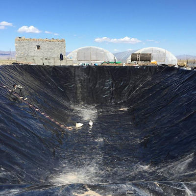 Contemporary Design Style 40mil of 1mm Smooth Geomembrane HDPE Pond Liner Training ter plaatse