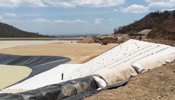 30m Normale lengte Zwarte geosynthetische klei Liner Ideaal voor stortplaatsen Waterdicht systeem