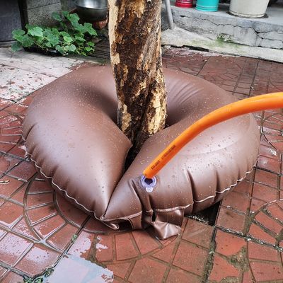 Langzame afgifte boom waterzak 15 gallon PVC zak met upgrade trigger cover leger groen