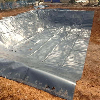1.0mm HDPE Geomembrane Pond Liner Contemporary Design Style Indonesië Fish Shrimp Pond