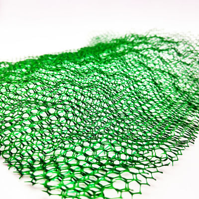CE/ISO9001/ISO14001 gecertificeerde kunststof 3D vegetatie net grasspaver geonet voor hellingsbescherming