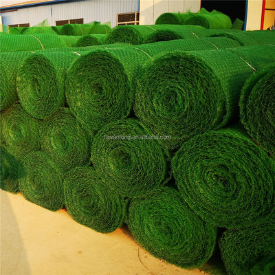 CE/ISO9001/ISO14001 gecertificeerde kunststof 3D vegetatie net grasspaver geonet voor hellingsbescherming
