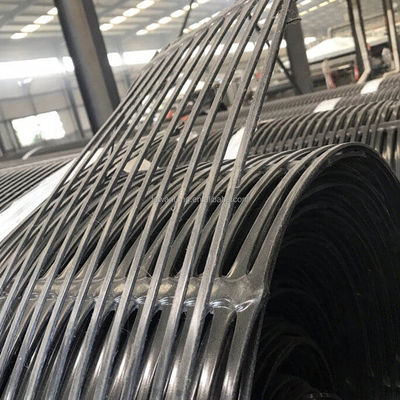 CE-gecertificeerd 120 kn 160 kn PE/PP eenastig geogrid Geogrid van kunststof voor wegbouw