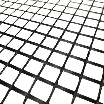 Geogrid van glasvezel voor Chinese ontwerp Asfaltversterking Installatie ter plaatse