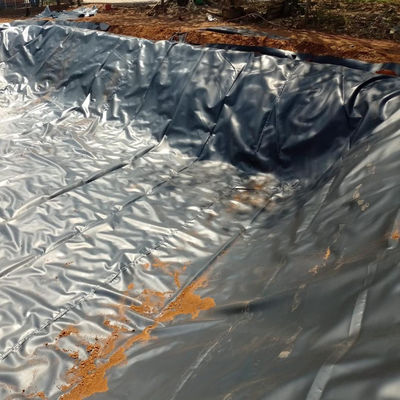 2m-8m Breedte HDPE Geomembrane Dam Liners 0,75mm Dikte Vrije Proef voor vis vijver water