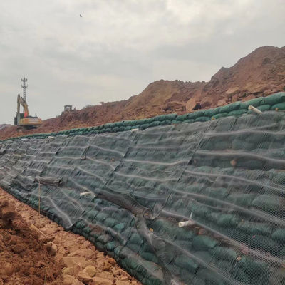 50m Plastic Geogrid voor PP Polypropyleen HDPE mono-georiënteerde eenassige prestaties