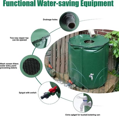 Regenvat 100 liter milieuvriendelijke keuze voor het verzamelen van regen en water in de tuin