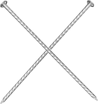 10 inch Common Nail gegalvaniseerde metalen spiraal nagels voor kunstgras landschapsstaak