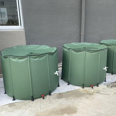 Tuin opvouwbare watertank 100 gallon capaciteit milieuvriendelijk en regenvat spigot