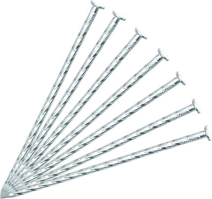 10 inch Common Nail gegalvaniseerde metalen spiraal nagels voor kunstgras landschapsstaak