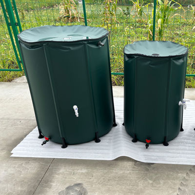 Tuin opvouwbare watertank 100 gallon capaciteit milieuvriendelijk en regenvat spigot