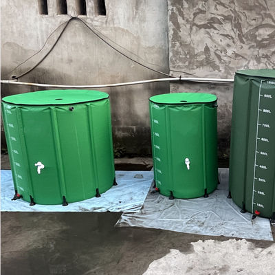 Tuin opvouwbare watertank 100 gallon capaciteit milieuvriendelijk en regenvat spigot