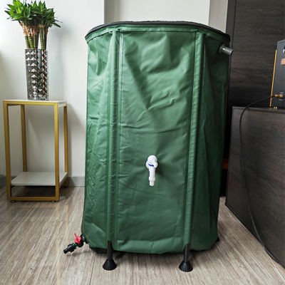 Tuin opvouwbare watertank 100 gallon capaciteit milieuvriendelijk en regenvat spigot