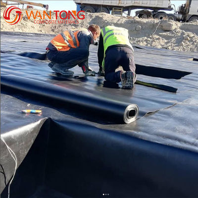 Pond Liner Waterdicht Plaat Visserij 1,5 mm HDPE Geomembrane voor Chinese Design Stijl