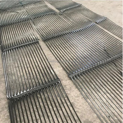 CE/ISO9001 gecertificeerd 120 kn HDPE-plastic eenassig geogrid voor weg en steunmuur