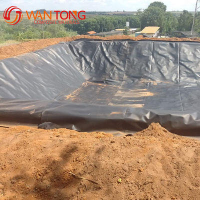 0.75mm Dikte 100% Virgin ASTM Anti-Seepage Waterproof Geomembrane voor Pond Liner