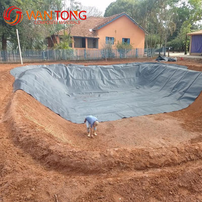 0.75mm Dikte 100% Virgin ASTM Anti-Seepage Waterproof Geomembrane voor Pond Liner
