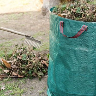 Opvouwbare tuinafvalzakken zware afvalzakken gazon zwembad tuin bladzak Seizoen winter