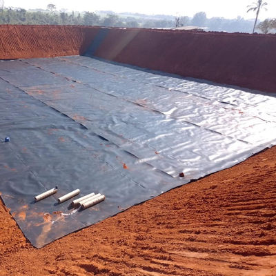 Geomembrane-liner van 100% maagdelijk HDPE LLDPE voor aquacultuurvisserij met een dikte van 0,5 mm