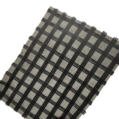 Wegversterking 100-100 kn Geogrid van glasvezel samengesteld met 50 g niet-geweven stof