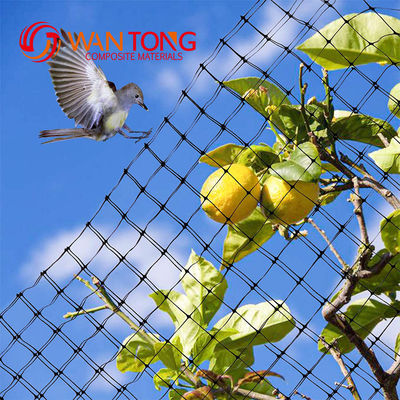 Persoonlijke kleur HDPE PP Plastic Extruded Anti-Bird Net met 2cm Mesh