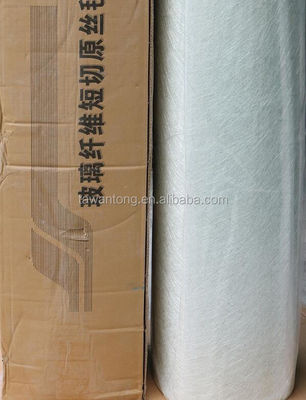 E-glas Jushi Glasvezel Gesneden Strand Mat 300gm 450gm met gemiddelde zachtheid Wit