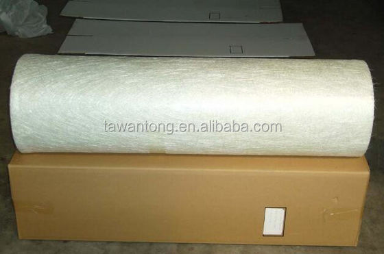 E-glas Jushi Glasvezel Gesneden Strand Mat 300gm 450gm met gemiddelde zachtheid Wit