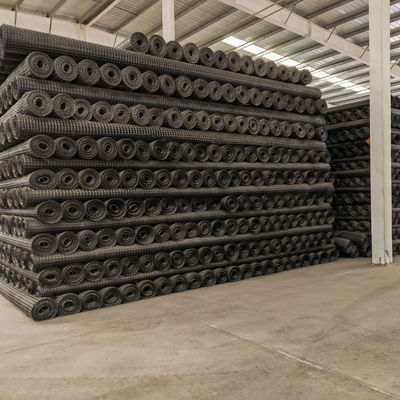 Wegbouwmateriaal Polypropyleen Biaxiaal Geogrid met treksterkte van 15-60KN