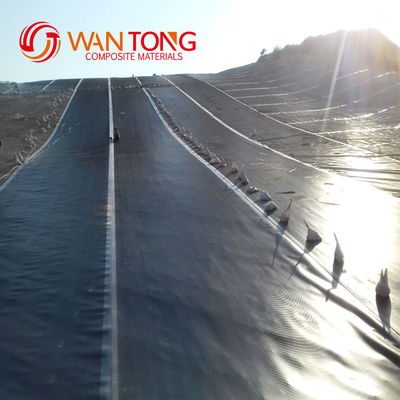 1 mm 2 mm 3 mm glad oppervlak HDPE waterdicht geomembraan voor vijverdam lagune