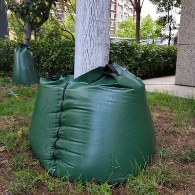 Groen 2 verpakkingen 15 gallon langzaam loslaten zelfdruppelbewatering Boom waterzak CE/ISO goedgekeurd