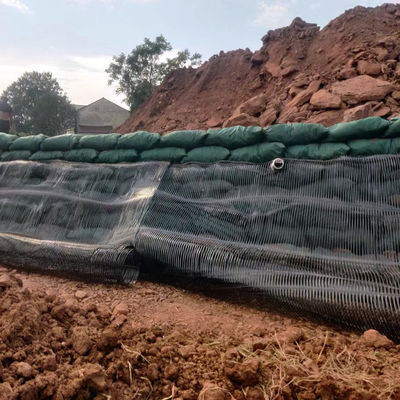 50 m lengte HDPE/PP eenastig kunststof geogrid voor versterking van steunstructuren