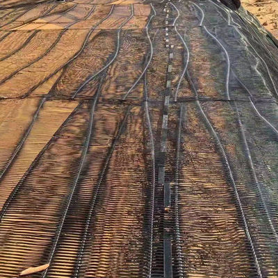 50 m lengte HDPE/PP eenastig kunststof geogrid voor versterking van steunstructuren