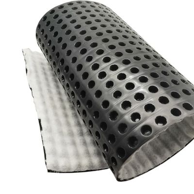 8 mm hoog HDPE PP niet-geweven samengesteld afvoerplaat/afvoerplank