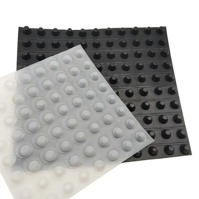 8 mm hoog HDPE PP niet-geweven samengesteld afvoerplaat/afvoerplank